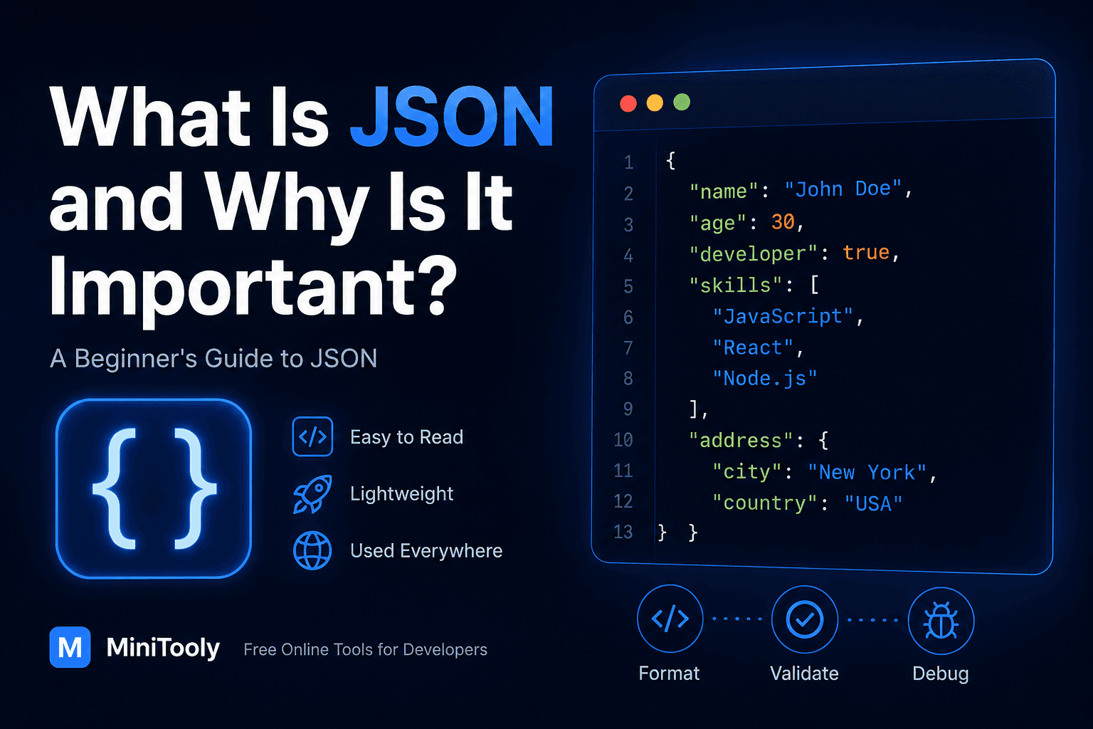 What is JSON and why is it important